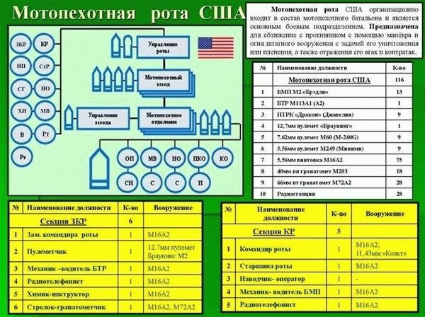 Особенности формирования численности взвода